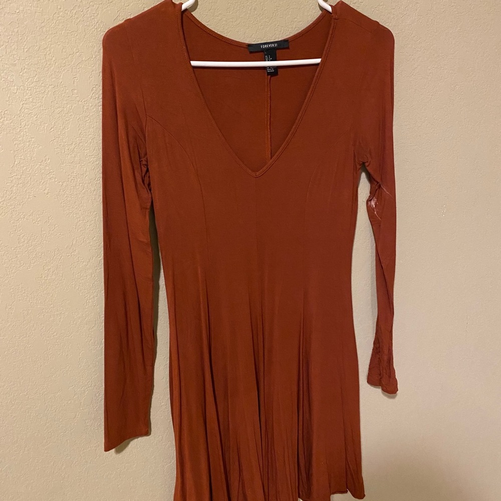 Orange dress